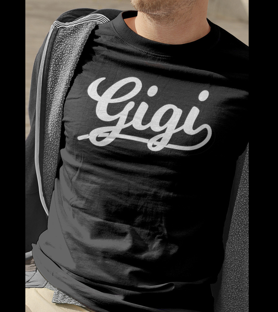 Gigi Cute Idea For Mens Grandpa Gift T-Shirt