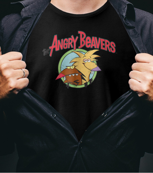 Nick Rewind The Angry Beavers Norbert And Daggett T-Shirt