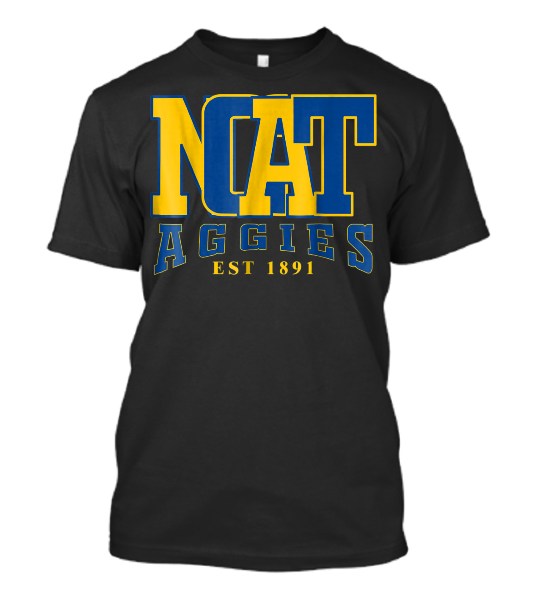 NCAT Aggies EST 1891 North Carolina A&T State University HBCU T-Shirt