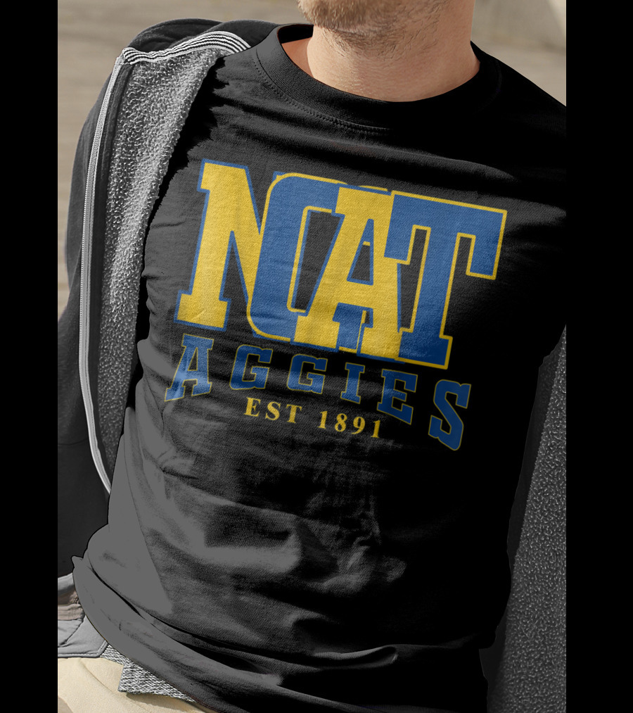 NCAT Aggies EST 1891 North Carolina A&T State University HBCU T-Shirt