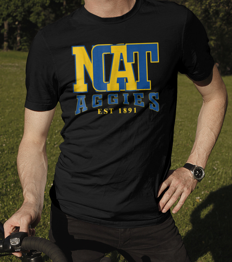 NCAT Aggies EST 1891 North Carolina A&T State University HBCU T-Shirt