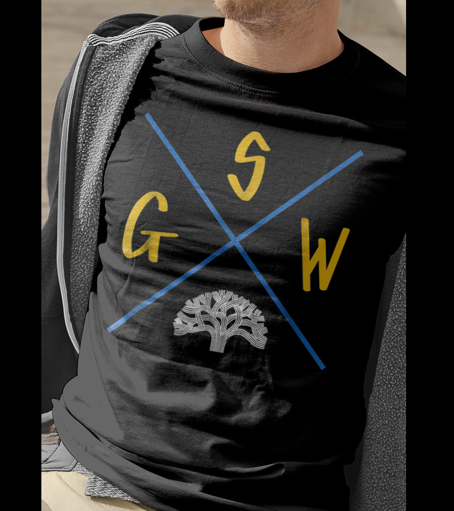 GSW Oakland California Oak Tree T-Shirt