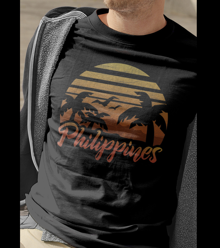 Philippines Tropical Sunset T-Shirt
