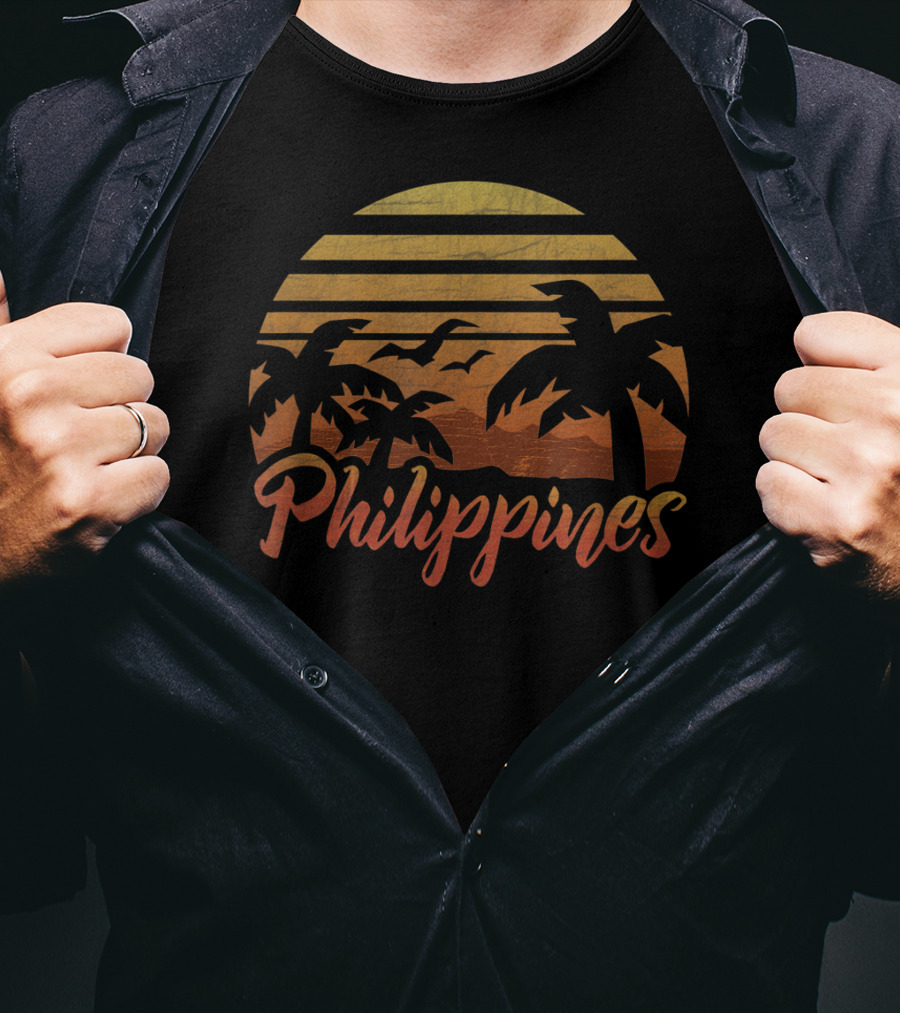 Philippines Tropical Sunset T-Shirt