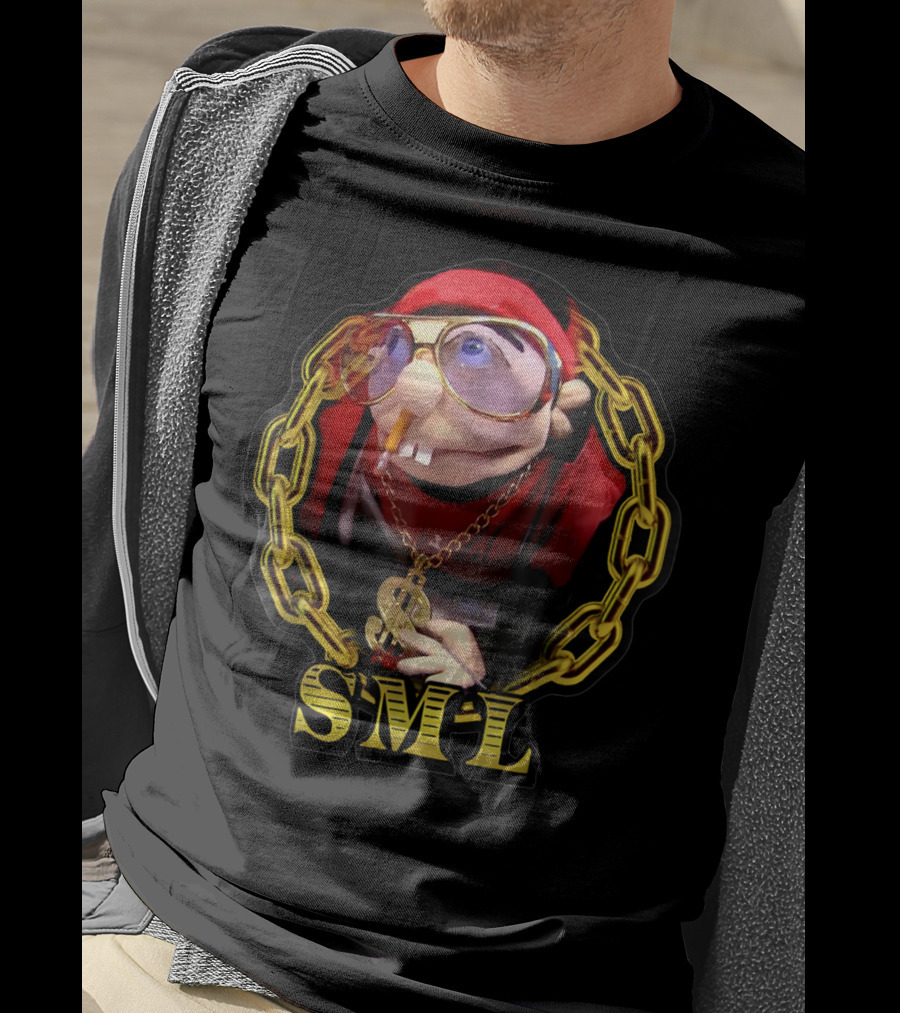 SML Rapper Jeffy Doll With Gold Chain Doll T-Shirt