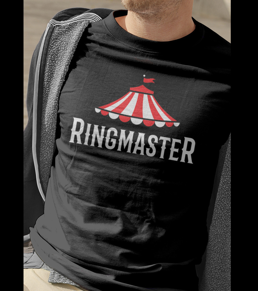 Ringmaster Circus Tent Costume For Theme Party T-Shirt