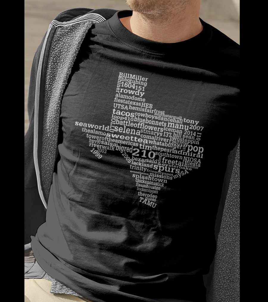 Spurs SeaWorld Riverwalk Selena Sweet Tea San Antonio Texas 210 Fiesta Alamo T-Shirt