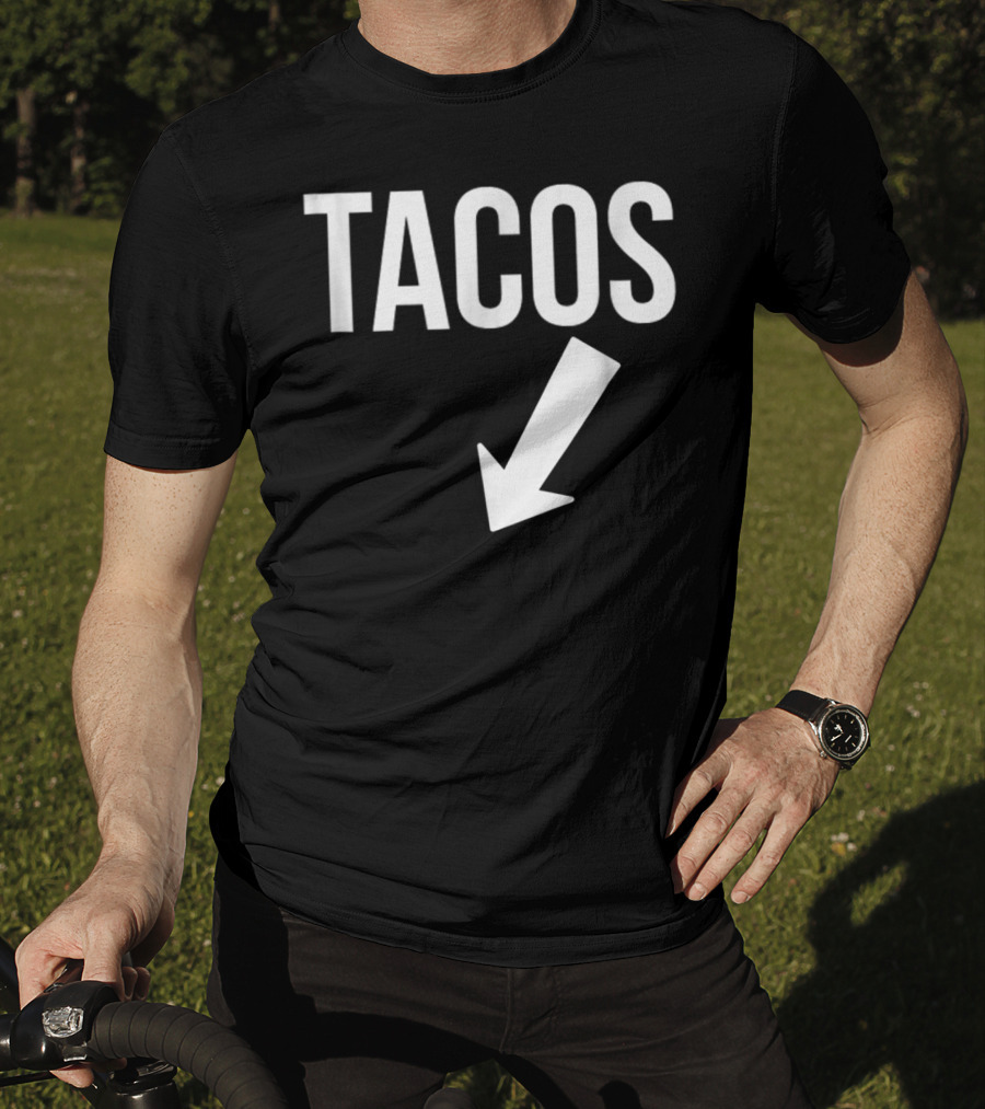 Tacos Arrow Pregnancy Announcement T-Shirt