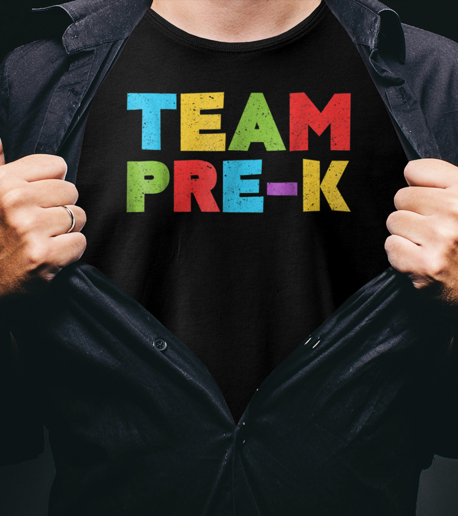 Team Pre K Teacher Back To School T-Shirt