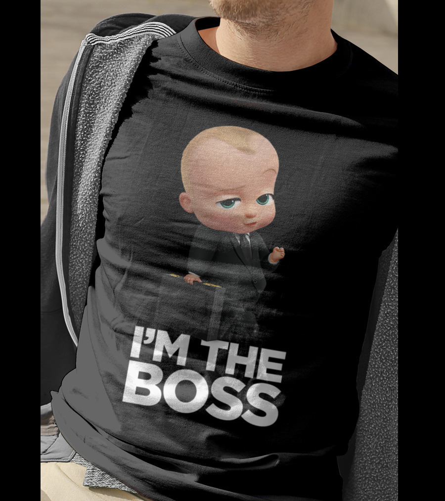 The Boss Baby I'm The Boss Suitcase Character T-Shirt