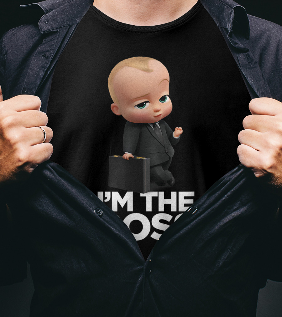 The Boss Baby I'm The Boss Suitcase Character T-Shirt