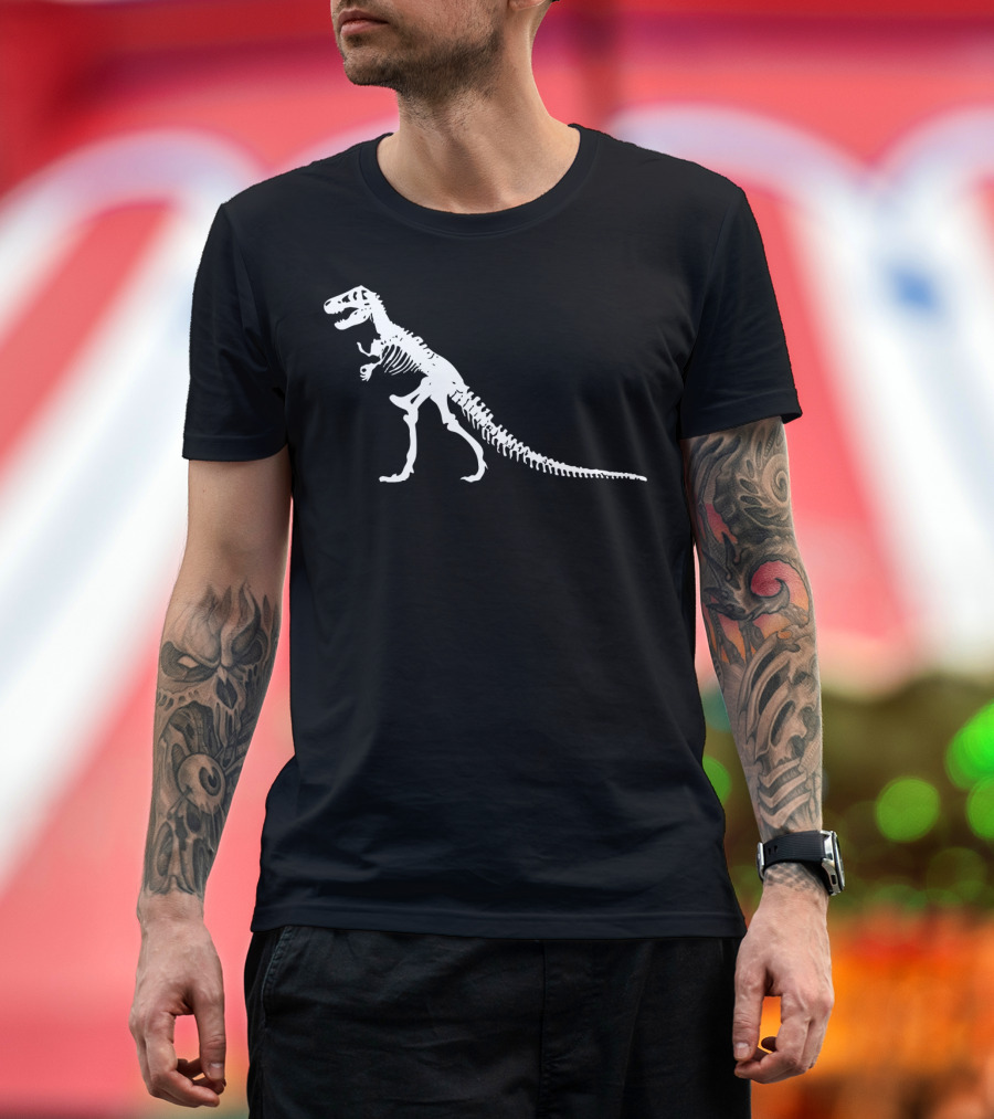 The Circle Game Tyrannosaurus Rex Skeleton T-Shirt