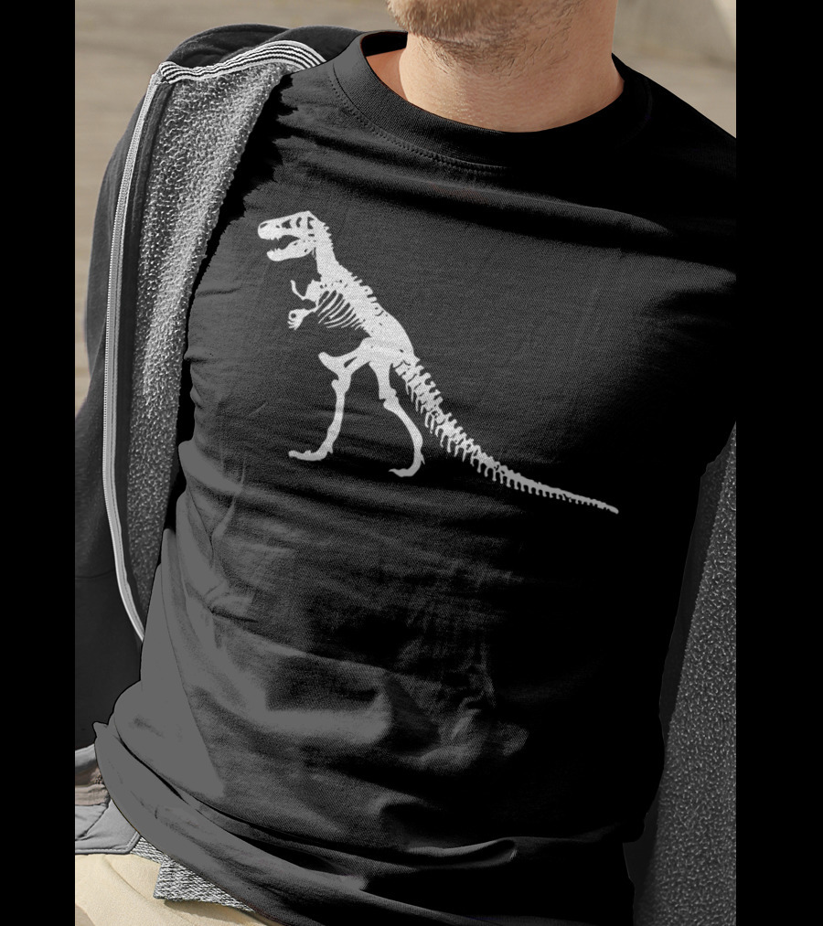 The Circle Game Tyrannosaurus Rex Skeleton T-Shirt