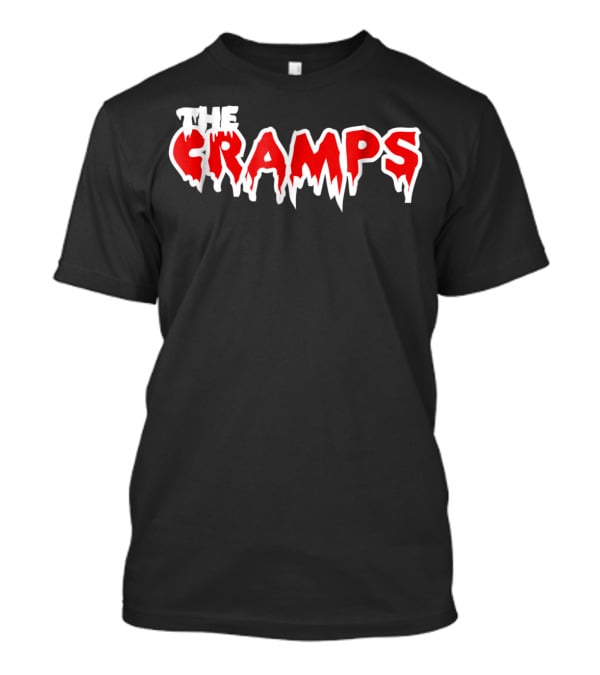 The Cramps Horror Drip Text T-Shirt