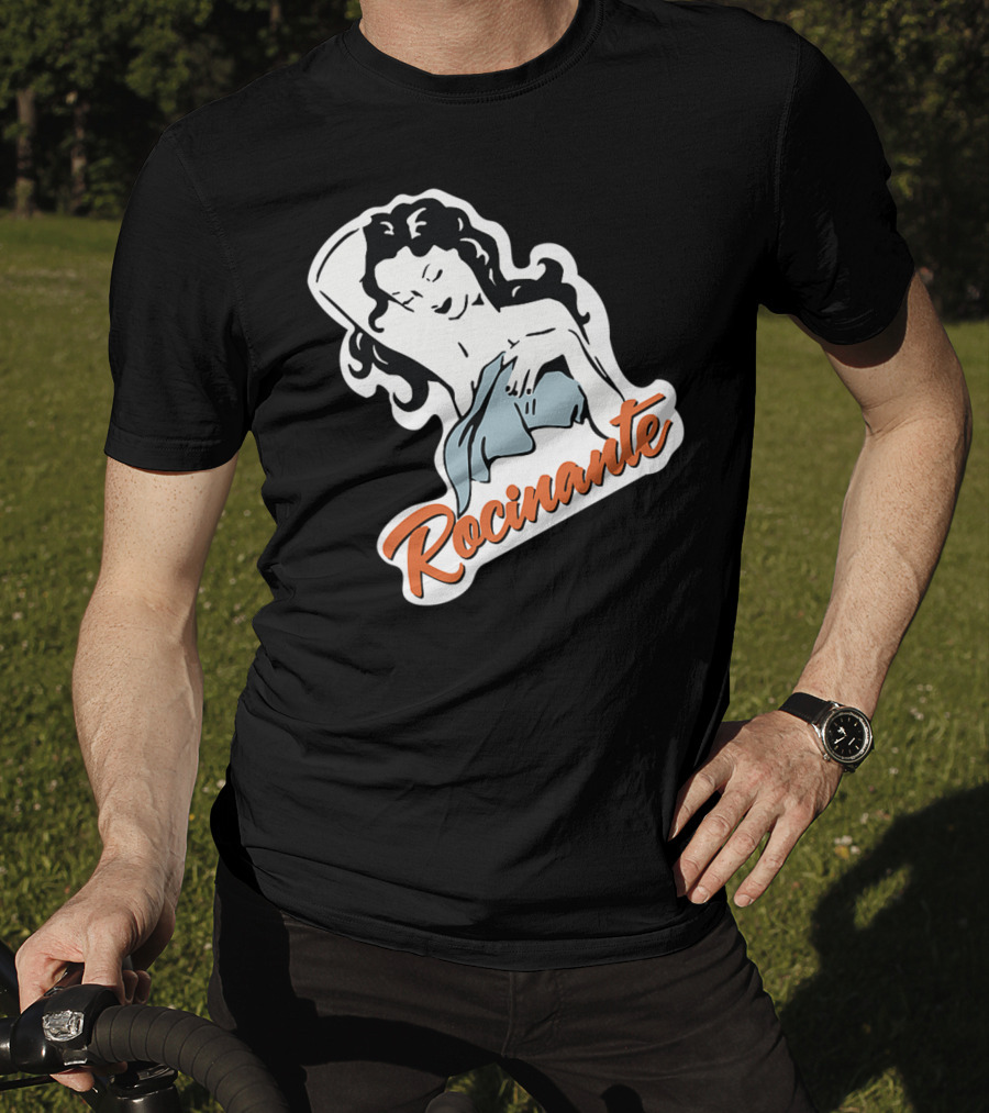 Rocinante Pin-Up Style Logo From The Expanse Series T-Shirt