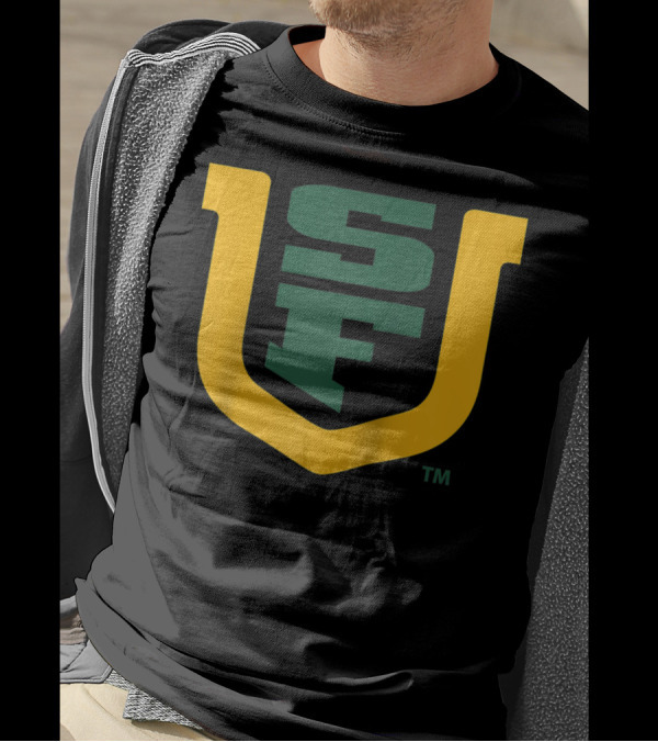 University Of San Francisco Dons NCAA SF Logo PPSNU031 Rag T-Shirt
