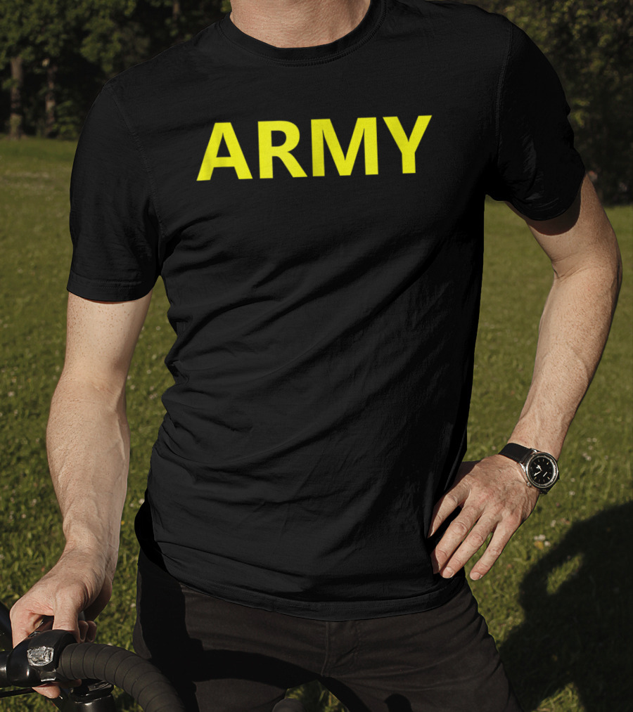 US Army ARMY APFU PT Workout Training Gym Un T-Shirt