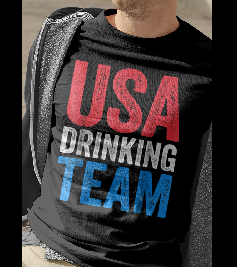 USA Drinking Team Fourth Of July T-Shirt