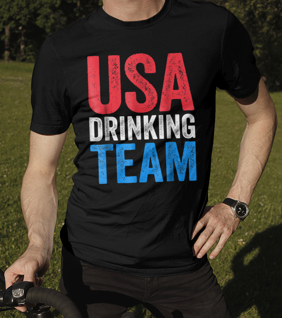 USA Drinking Team Fourth Of July T-Shirt