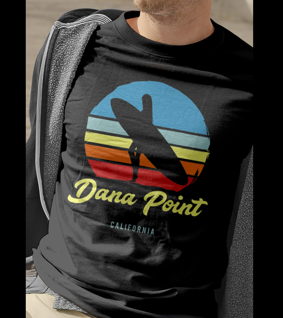 Dana Point California Vintage Surf T-Shirt