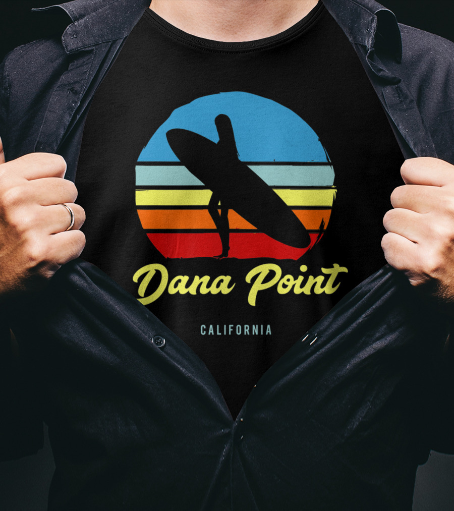 Dana Point California Vintage Surf T-Shirt