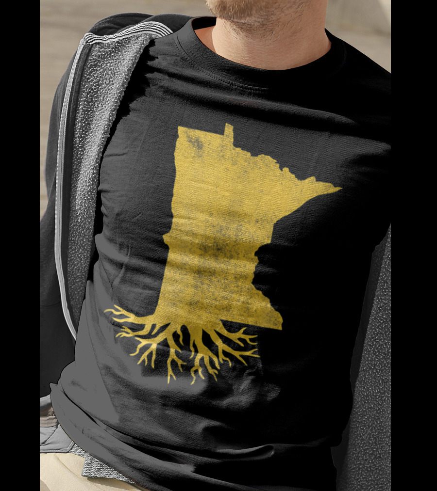 Vintage Minnesota State Roots Home Grown Hometown T-Shirt
