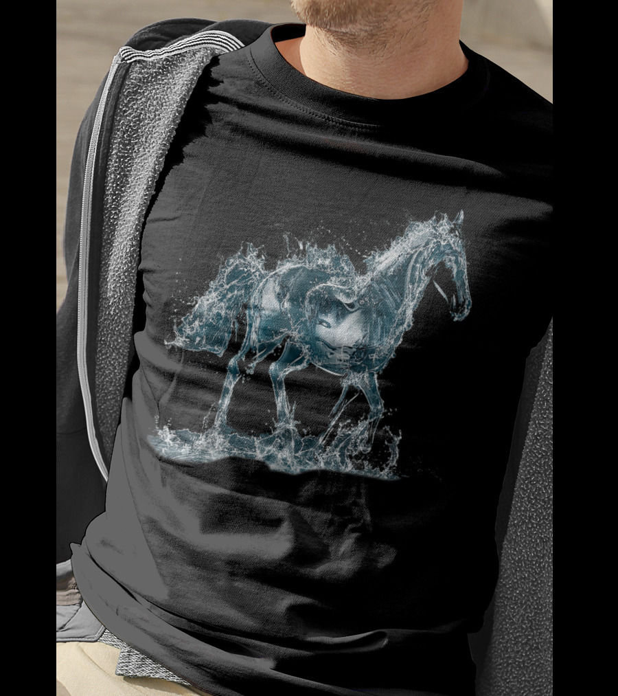 Horse Dream Liquid Splash Equine Vision T-Shirt