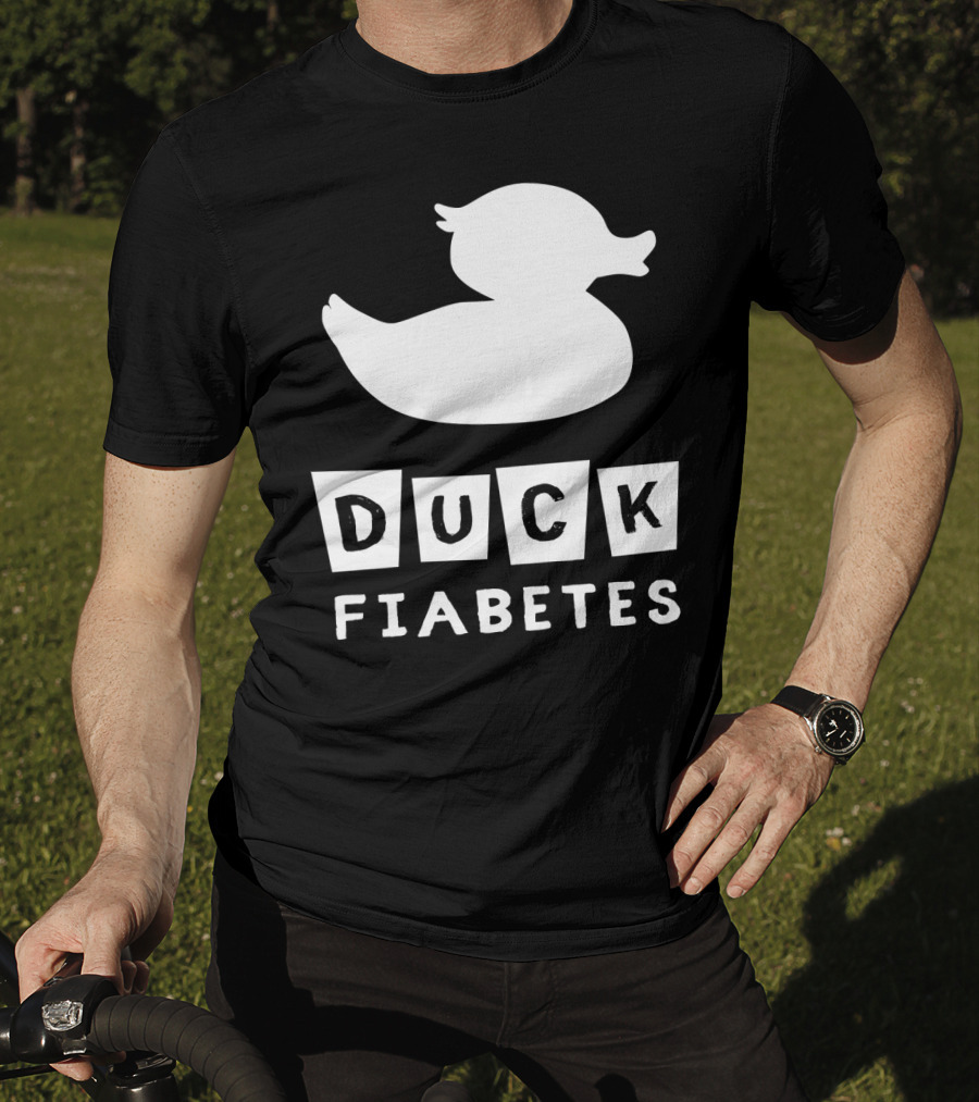 Duck Fiabetes Funny Diabetic Type 1 Diabetes T-Shirt