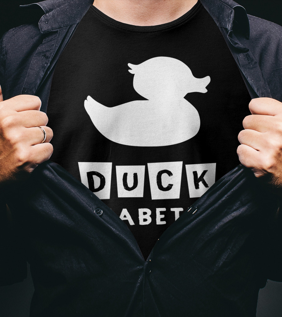 Duck Fiabetes Funny Diabetic Type 1 Diabetes T-Shirt