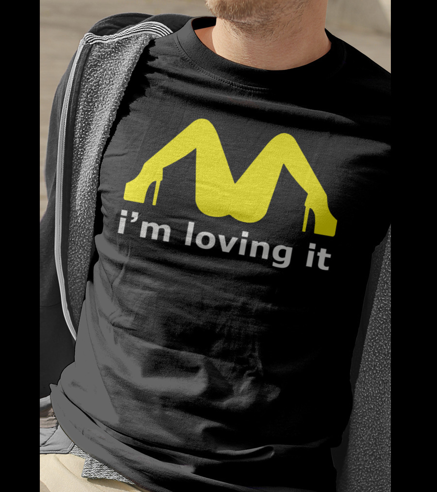 I'm Loving It Yellow High Heels T-Shirt