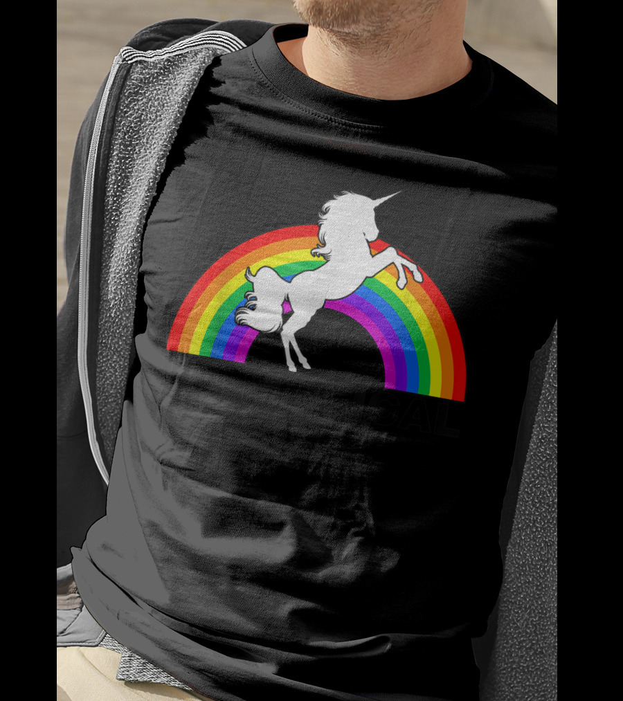 I'm Magical Unicorn With Rainbow T-Shirt
