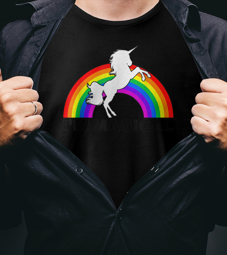 I'm Magical Unicorn With Rainbow T-Shirt