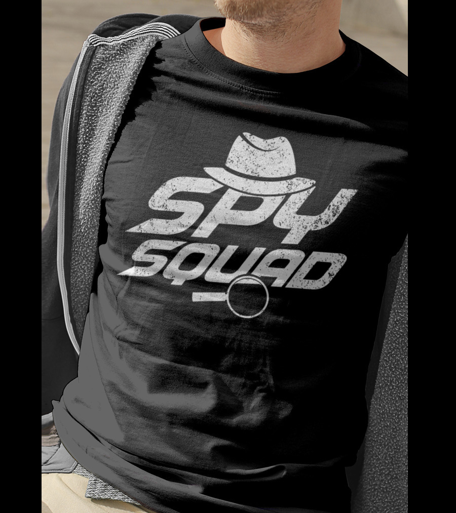 Spy Squad Detective Hat And Magnifying Glass T-Shirt
