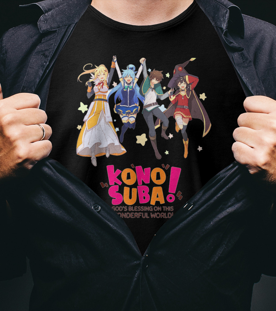 KonoSuba God's Blessing On This Wonderful World Megumin Explosion T-Shirt