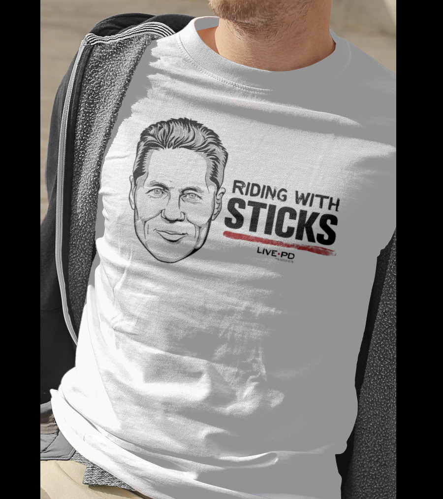 Riding With Sticks Live PD T-Shirt