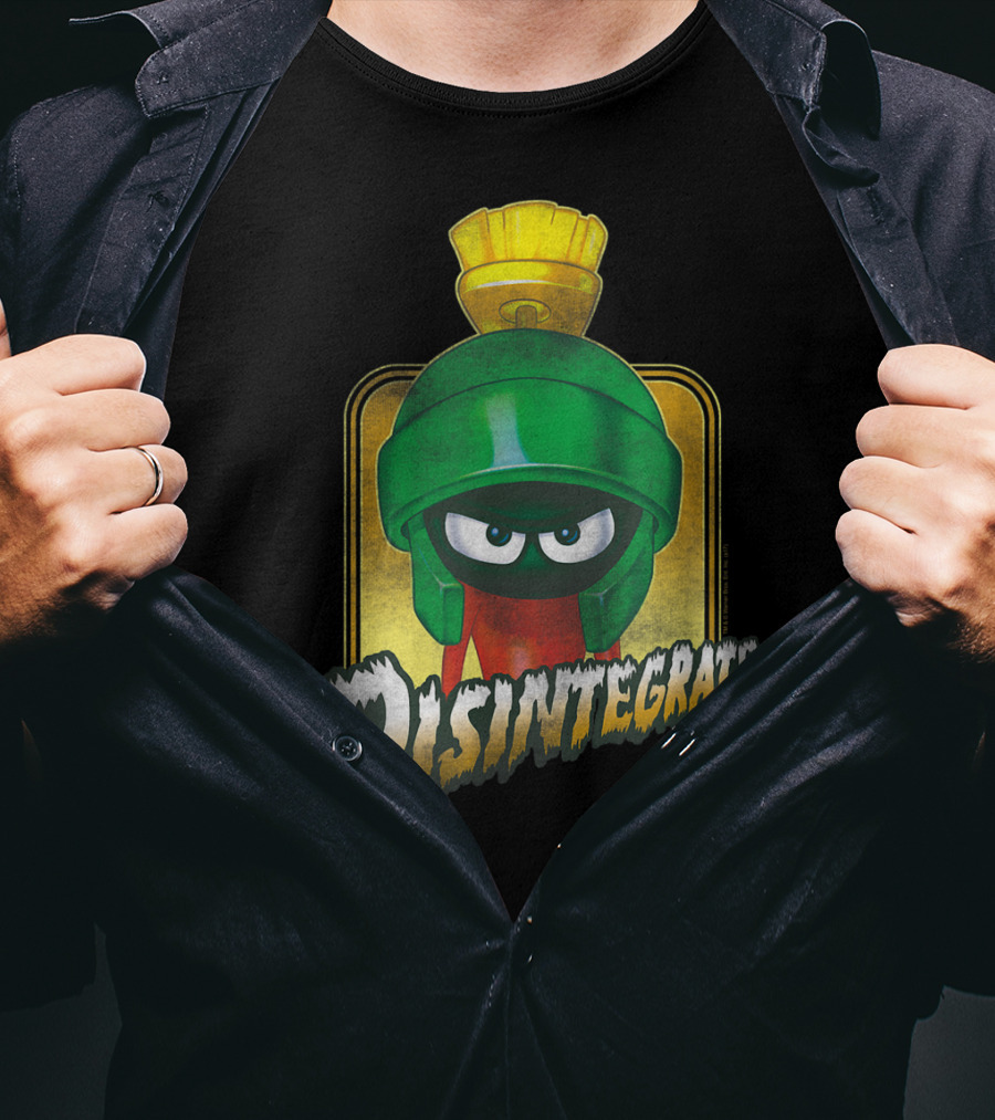 Marvin The Martian Disintegrate Looney Tunes T-Shirt