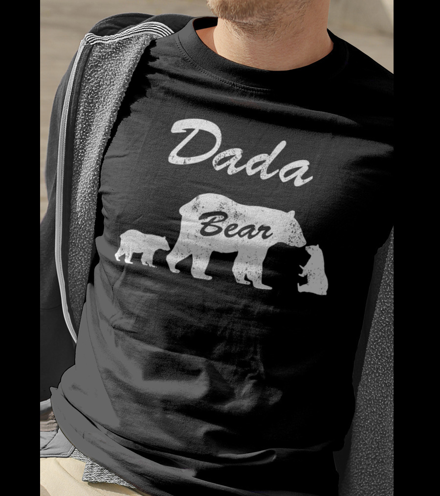 Dada Bear With Cubs T-Shirt