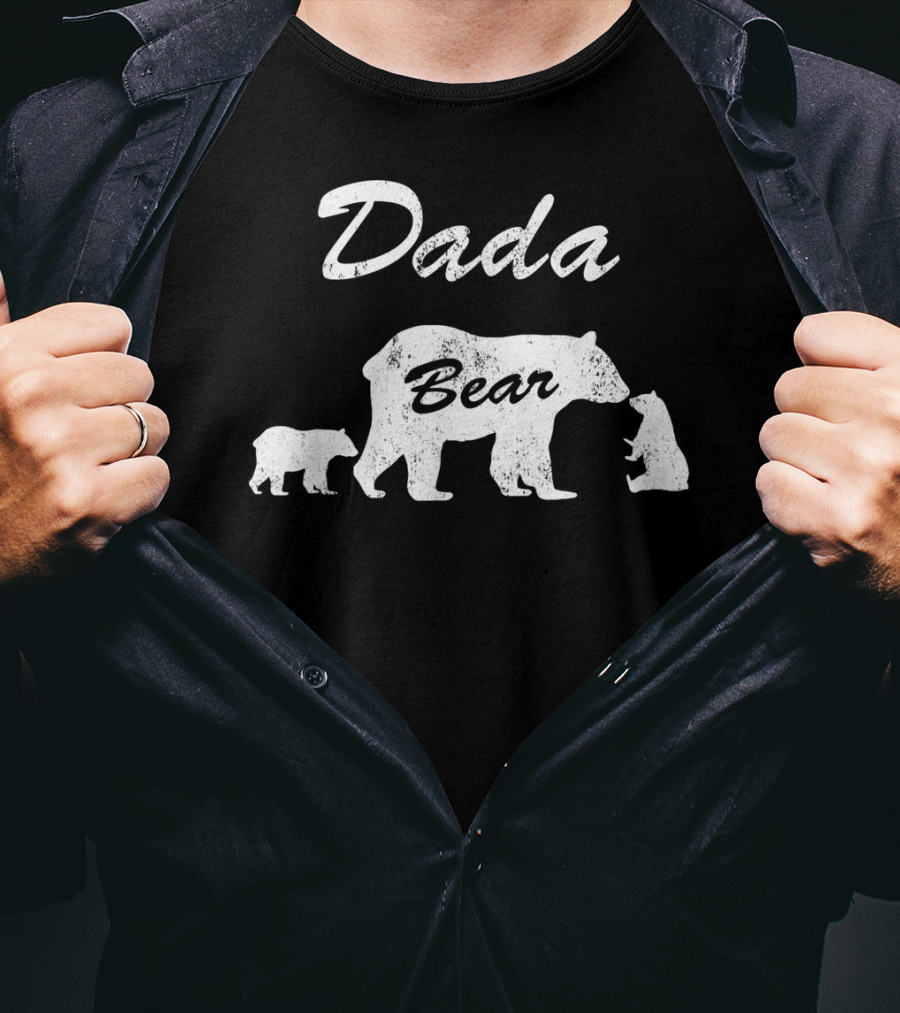 Dada Bear With Cubs T-Shirt