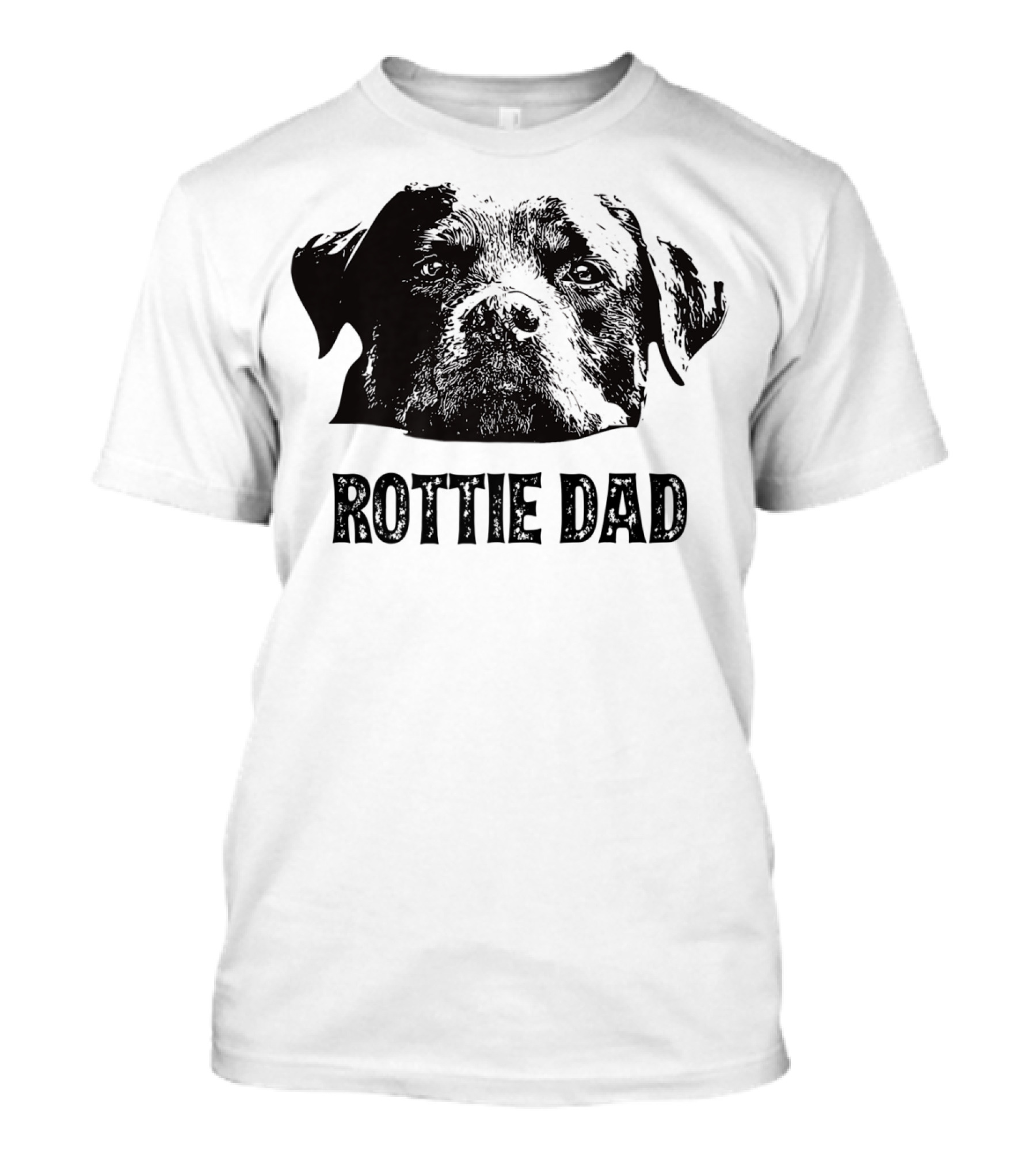 Rottie Dad Rottweiler Dad Mens T-Shirt