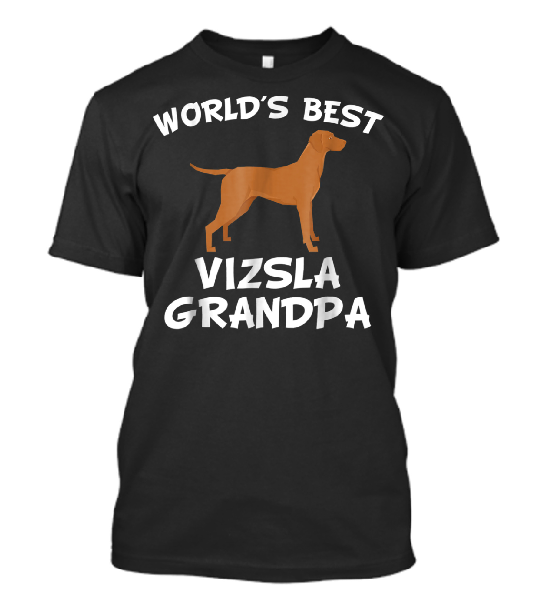 World's Best Vizsla Grandpa T-Shirt