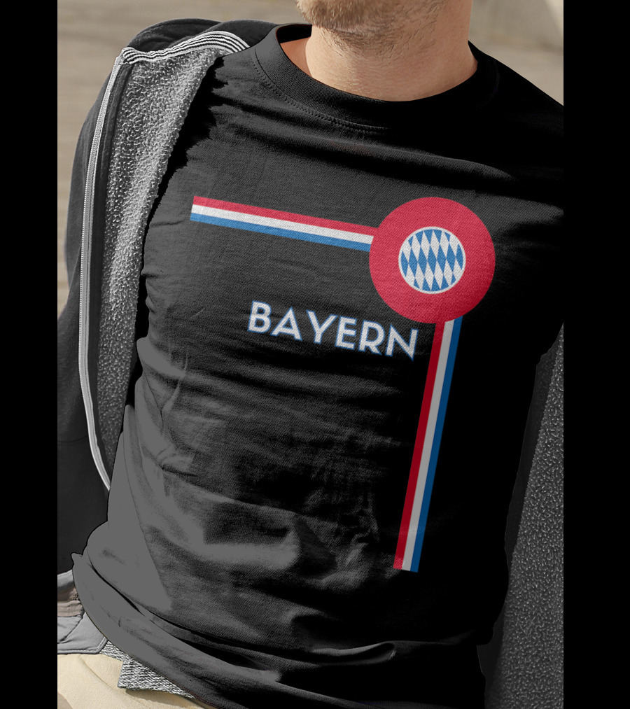 Bayern Munich Soccer FC Styled Spin Sports T-Shirt