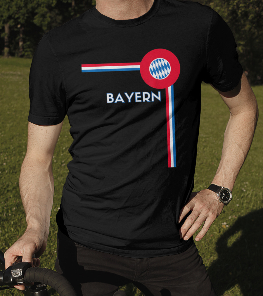 Bayern Munich Soccer FC Styled Spin Sports T-Shirt