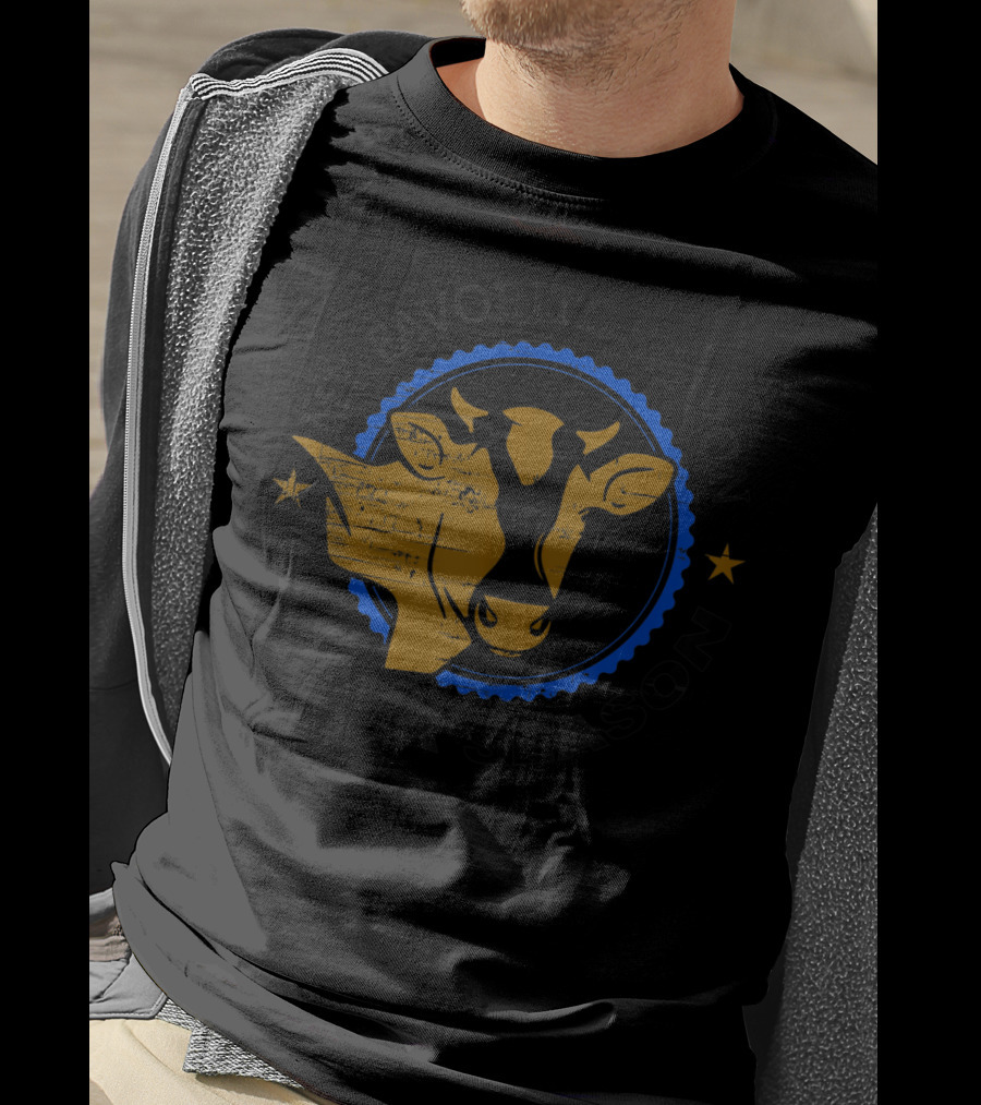 My Favorite Season Is Fair Season Cow Image Farm T-Shirt