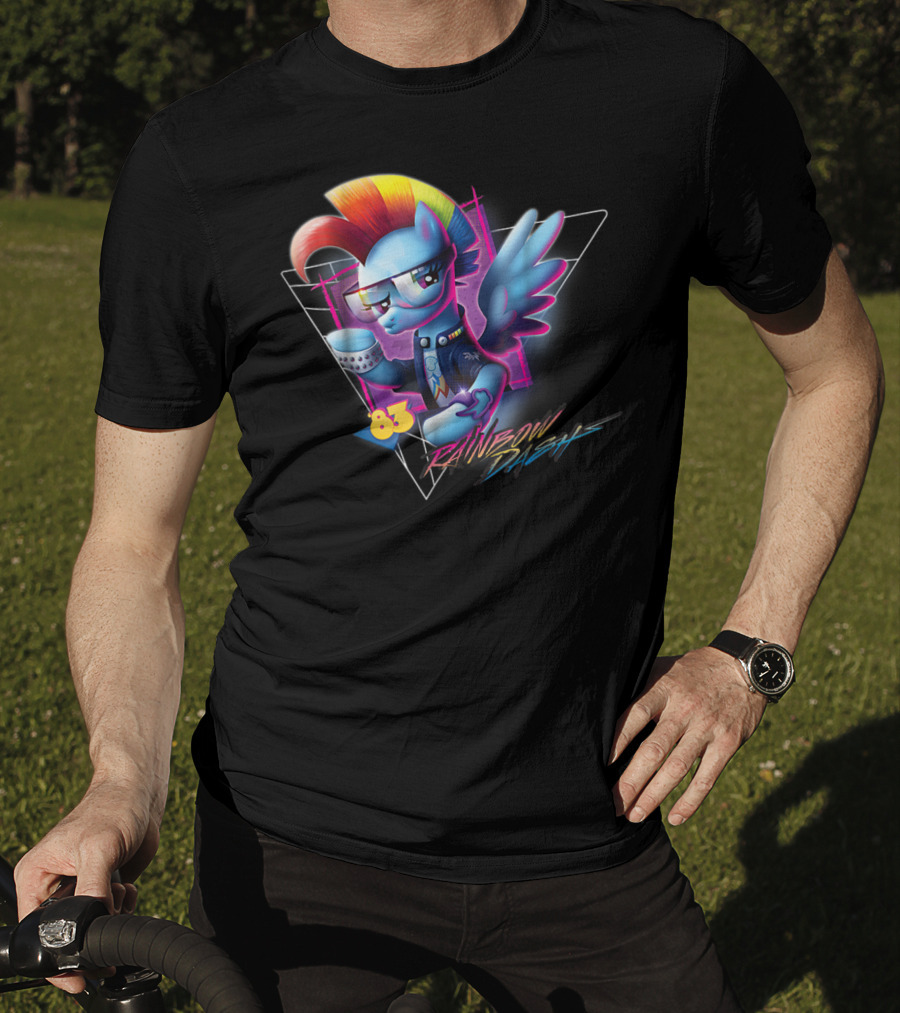 My Little Pony Rainbow Dash 83 Retro 80's T-Shirt