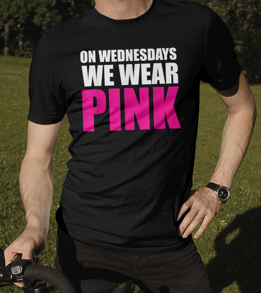 On Wednesdays We Wear Pink Mean Girls Reference T-Shirt