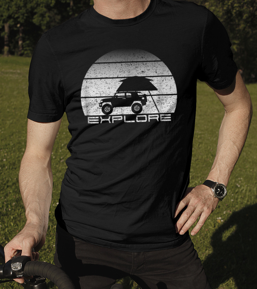 Explore Overland Adventure On 4 Wheels T-Shirt