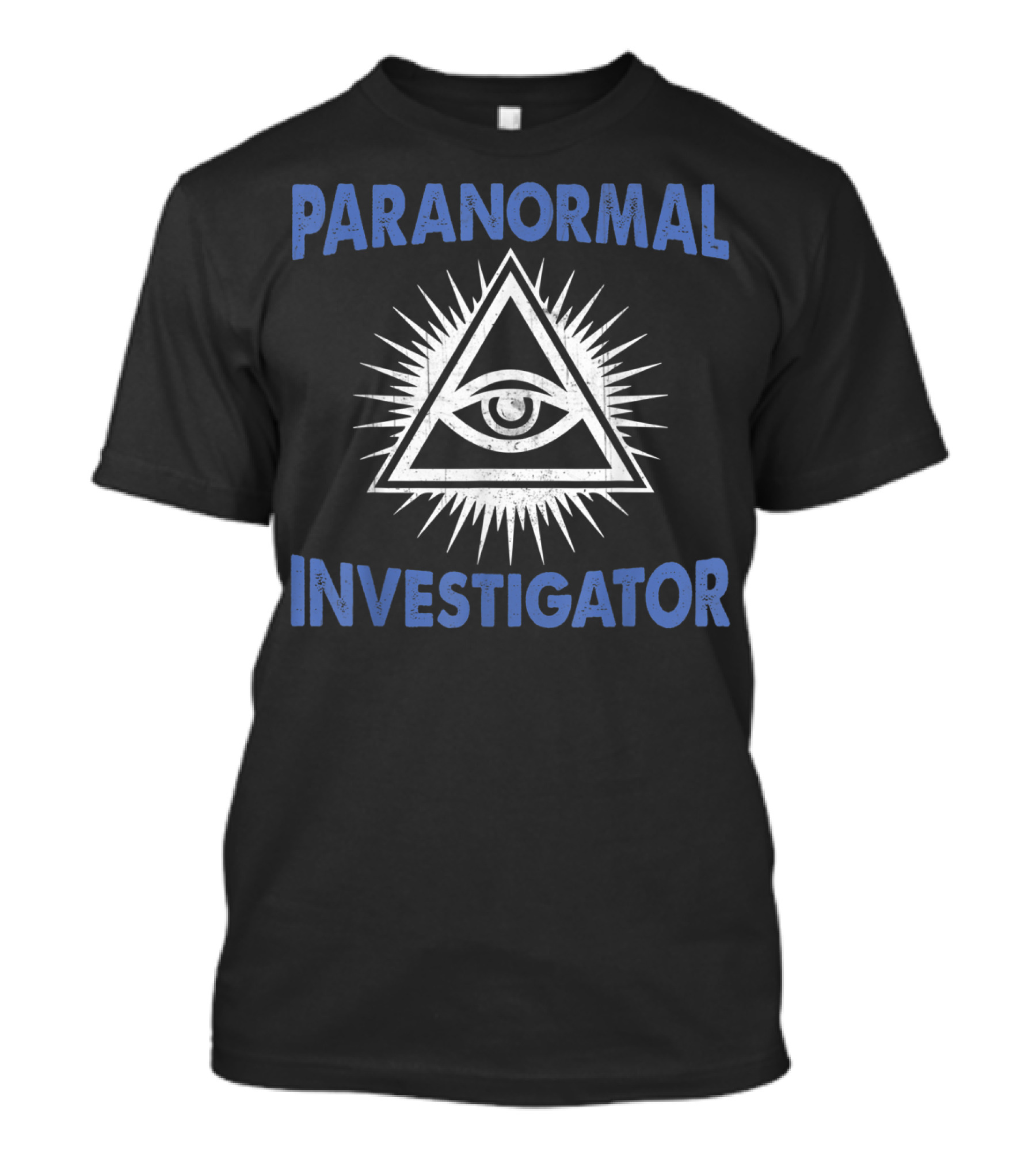 Paranormal Investigator All-Seeing Eye Pyramid T-Shirt