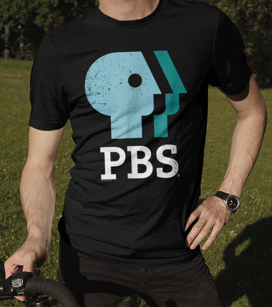 PBS Distressed Sky Mint Pistachio T-Shirt
