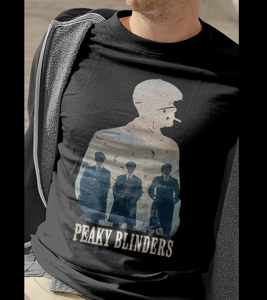 Peaky Blinders Vintage Silhouette Trio T-Shirt