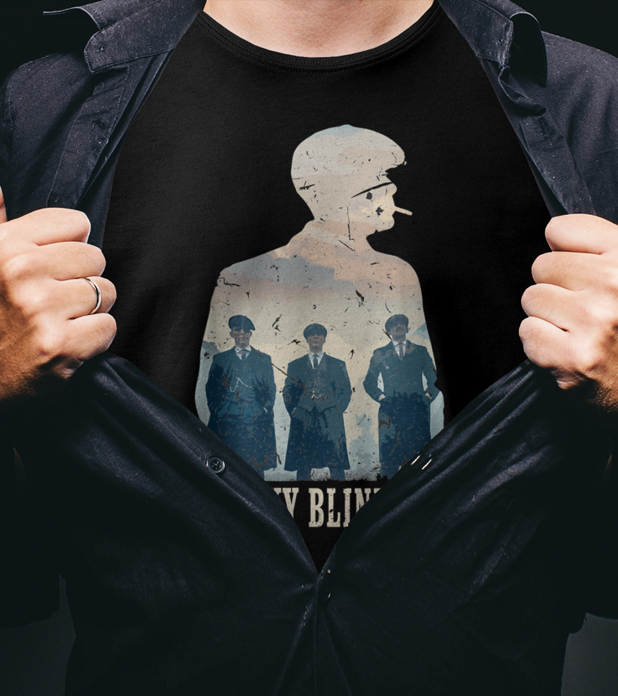 Peaky Blinders Vintage Silhouette Trio T-Shirt